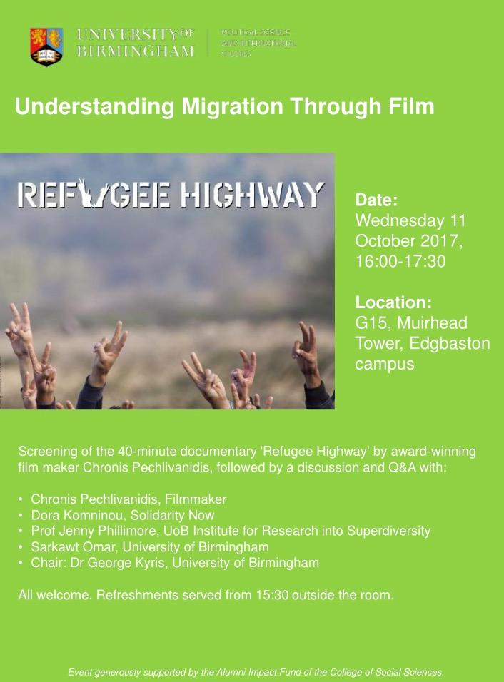Refugee Highway in the UK 